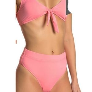 The Bikini Lab Salmon Knot Front Bikini Set